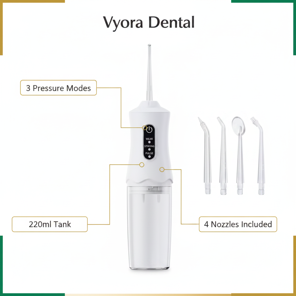 Vyora Irrigator Features